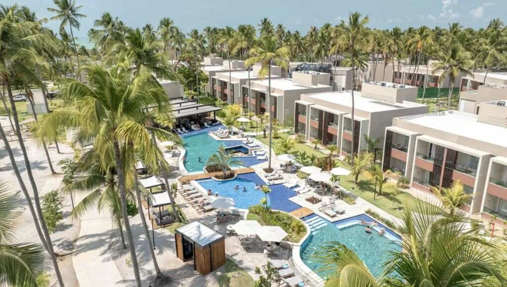 piscinas do melhor resort de Alagoas