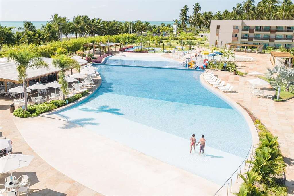 piscina de um dos melhores resorts All Inclusive do Nordeste